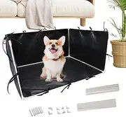 Pee Pad Holder for Dogs - High Edge Puppy Potty Tray | Puppy Pee Pads Holder with High Walls for Small to Medium Corgie French Bulldog