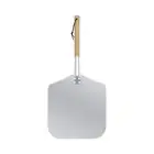 Hakka Aluminum Pizza Peel Paddle 12"x 13" Pizza Cutter for Baking Oven Grill
