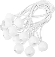 Alipis 12pcs Heavy Duty Bungee Cords with Balls Elastic Rope for Tarp Multipurpose Canopy Accessories and Portable for Camping Outdoor Use