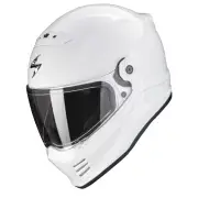 Covert FX Solid White Full Face Helmet