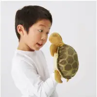 在飛比找蝦皮購物優惠-全新商品 絕版品 IKEA娃娃 手套布偶 烏龜造型 烏龜娃娃