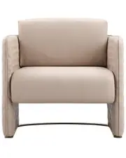 Pangea Home Lusso Gold Lounge Chair