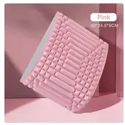 Portable Back Stretcher Pillow For Back Pain Relief Adjustable Spine Board Multi-Level Trigger Point Stretcher Posture Corrector Pink