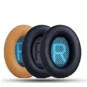 Leather Sheepskin Headset Foam for Bose Qc35 Qc25 Qc2 Earpads