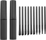 [LT Easiyl] 2 Set Watch Cleaning Brush Set Black Soft Brushes Dust Removal Cleaning Brush Including 10pcs Soft Brushes with Box for Clean Watch Crafts Jewelry PC Keyboard
