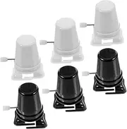 CORHAD DIY Craft Supply 6pcs Wall Clock Movement Mechanism for Clay Toys Creative Educational Toy Parts