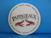 Beer Drink Coaster ~ Pappadeaux Seafood Kitchen ~ Boudin-Oysters-Shrimp-Gumbo ++