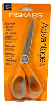 FISKARS ADVANTAGE 8" SCISSORS FREE SHIPPING!