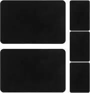 CHICAMPERA 5Pcs CD Cleaning Cloth Essential Turntable Cleaner for Vinyl Record Maintenance Gentle Scratch Cleaning for Albums and Discs