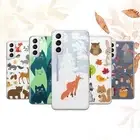 Fox decor Phone Case for Samsung Galaxy S24 S23 FE S22 Pro S21 Ultra A25 A15