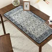ANYMOB Mouse Pad Light gray 300X700X2MM Vintage Persian Rug Bohemian Gaming Computer Mouse Pad