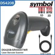 Symbol DS4208-SR00007WR Wired Handheld 1D 2D Bar Code Scanner Reader USB Cable