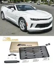 EOS Plate For 16-Up Chevrolet Camaro RS Full Size Front Tow Hook License Bracket (for: Chevrolet)