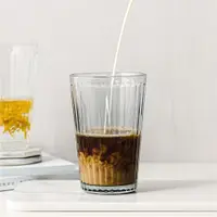 在飛比找ETMall東森購物網優惠-宜家中餐廳趙薇同款彩色玻璃水杯簡約北歐ins套裝辦公室日式茶