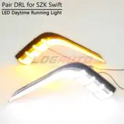 2 Color For Suzuki Swift 2014 2015 16 LED Fog Lamp DRL Day Running Light W/ Turn (for: Suzuki)