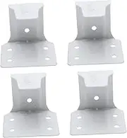 LIFKICH 4pcs Roller Blind Brackets Curtain Installation Accessories for Easy Mounting Any Wall Sturdy and Corrosion Resistant Curtain Track Fittings for Home Use