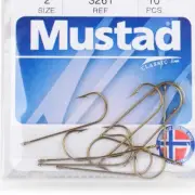 Mustad Aberdeen Hook Bronze 50ct Size 8