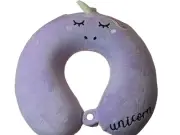 Kids Travel Pillow,Unicorn Toddler Neck Pillow for Traveling