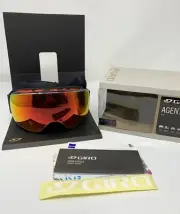 Giro Agent Vivid Zeiss Snow Goggles Lava + Bonus Lens NIB