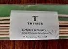 Thymes Bamboo Natural Diffuser Reed Refills - 7 Rattan Reeds - 9 inch
