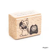 在飛比找誠品線上優惠-日本 POTTERING CAT 貓印章/ 小/ 電話
