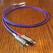 2’ BELDEN Stereo Interconnect Cables w/ Neutrik Rean RCA connectors