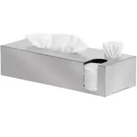 在飛比找momo購物網優惠-【BLOMUS】3in1不鏽鋼面紙盒(衛生紙盒 抽取式面紙盒