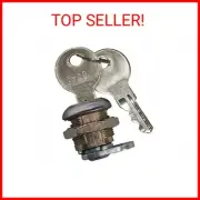 Truck Tool Box Lock with Keys - Replacement Pickup Toolbox Lock Cylinder for Lat