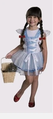 Rubie's Wizard of Oz Dorothy Tutu Childs Costume Girls Small 4-6 B2443