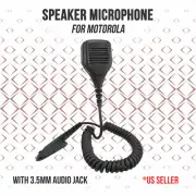 Shoulder Speaker Mic w/ 3.5mm Jack for Motorola 2-Way Radio HT1550 PRO5150 GP650