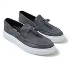 2025 UPDATED Chekich 127 Men's Tassel Loafers, Smart Casual Shoes for Men Grey