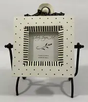 Lady Jayne Ltd Square Picture Frame on Wire Stand "On The Avenue" New in Box