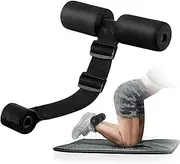 OMKA Nordic Hamstring Curl Strap Under the Door with Padded Ankle Bar, Adjustable Hamstring Curl Strap Bars, Home Strength Training Gym Exercise & Fitness Equipment Machines, Gym Equipment Home Workout, Ab Straps