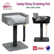 Scratching Post Cat Scratch Kitten Cushion Post Sisal Tree Towel Bed Furniture