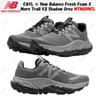CAYL × New Balance Fresh Foam X More Trail V3 Shadow Grey MTMORNCL Men's Size