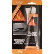 Sikasil Adhesive - Auto Sealant, 75g, Clear