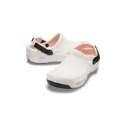 Crocs Bistro Pro Literide Clog Roomy Fit Men Women Shoes - White Mens US 10/Womens US 12