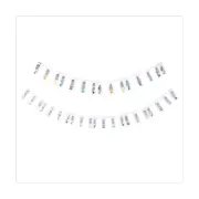 2 Piece Piano e Sticker Detachable Keyboard Sticker White (PVC Box) 616730