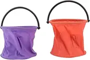 Anneome Pcs Collapsible Wash Pen Bucket Large Capacity Brush Holder for Artists Easy to Clean Store