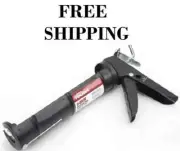 Caulking Gun Silicone 9'' Sealant Caulk Glue Tool Heavy Duty Hand Nozzle Ratio