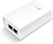 TP-Link 48V Passive PoE Adapter, Wall-mounting Design, Gigabit Speed Support, Plug & Play, No Configuration Required, Compatible with EAP245 V3.0 (TL-POE4824G)