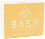 BASE (SOAP WITH IMPACT) Soap Bar Lemon Myrtle (Boxed) 120g