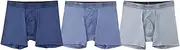 [Pair of Thieves] Men's Quick Dry Action Blend Boxer Briefs 3 Pack - Moisture-Wicking & Breathable for All-Day Comfort
