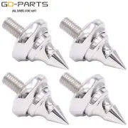 M8 Bolt 304 Stainless Steel Speaker Isolation Spike Cone Damper Feet Hifi DIY*4