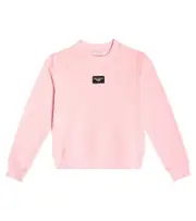 [Dolce & Gabbana Kids] Dolce & Gabbana Kids Cotton jersey sweatshirt Y 2 pink