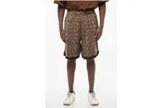Armani EMPORIO Animal Patterned Fabric Reversible Shorts