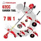 TDKMAN Pole Brush Cutter Whipper Snipper Pruner Line Tree