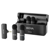 Boya BY-V4 3.5 TRS Ultracompact 2.4GHz Wireless Microphone System [BY-V4]