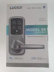 Lockly 6S Smart Lock Latch Edition Smart Touchscreen Keypad Door Lock
