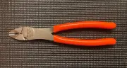SNAP ON Tools USA NEW ORANGE Soft Grip 9" Wire Terminal Crimping Tool 29ACFO